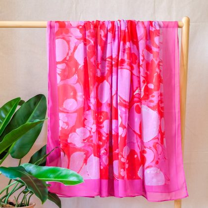 Pañuelo magenta grande