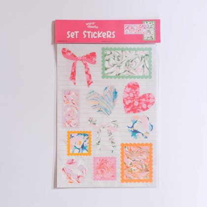 Set Stickers marmolado